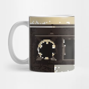 Pixel retro audio cassette Mug